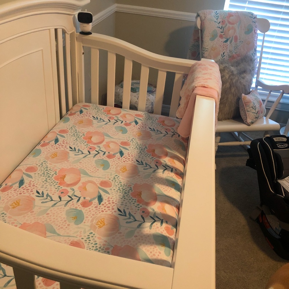 NOJO Floral Baby Bedding Set